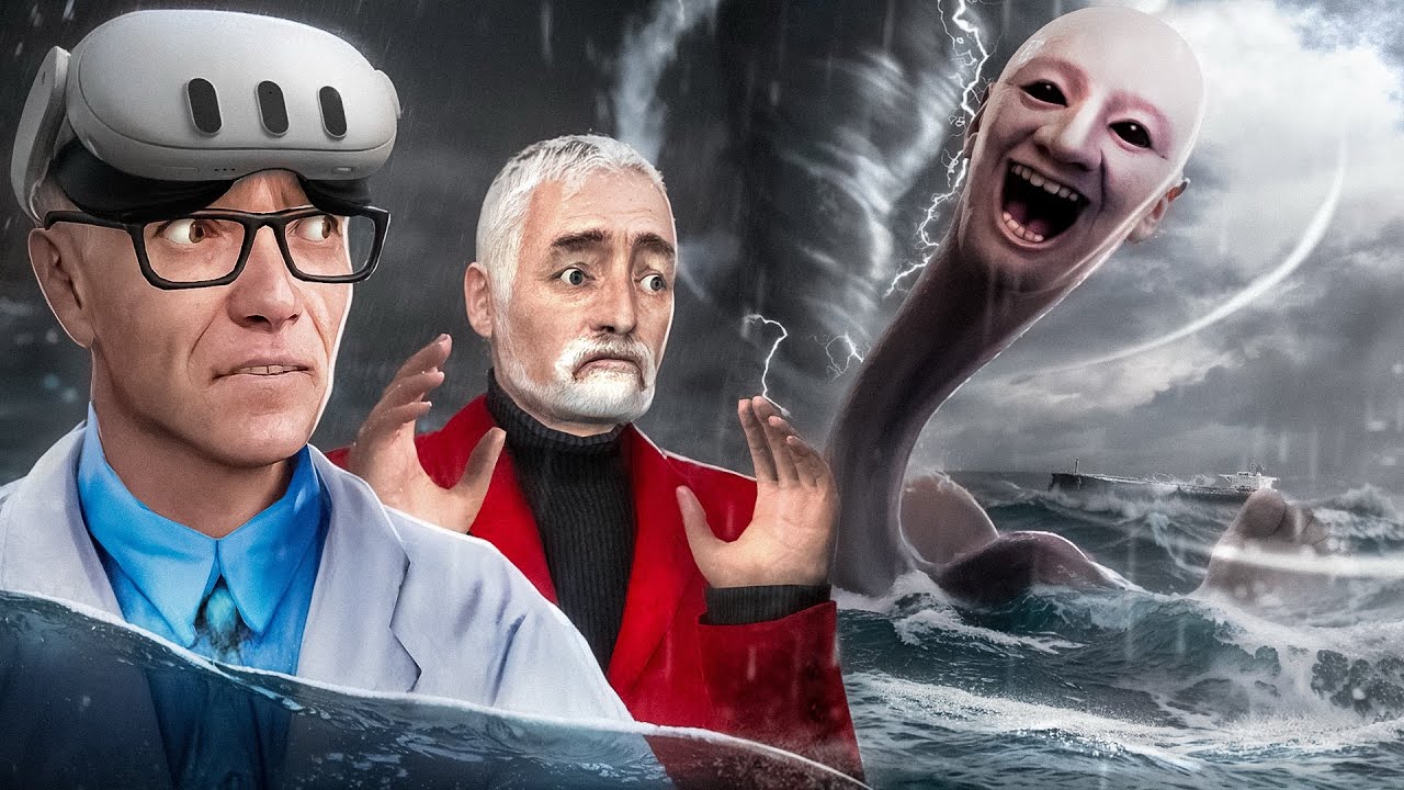 ЗАРЕЙДИЛ МЭРА ТАЛАССОФОБИЕЙ в VR! ХОРРОР В ОКЕАНЕ в Garry’s Mod