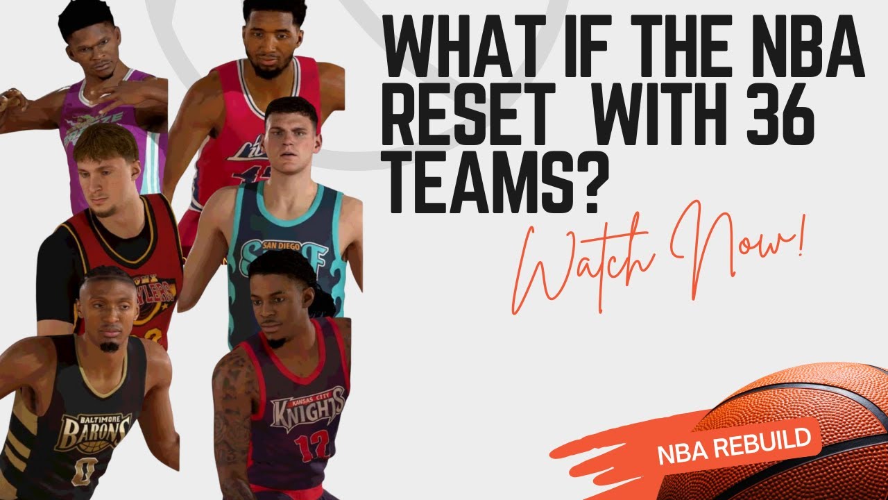 А что, если бы НБА добавила 6 новых команд и полностью обновила лигу? 
