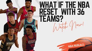 WHAT IF THE NBA ADDED 6 EXPANSION TEAMS AND RESET THE ENTIRE LEAGUE? #NBA #2K26 #2KREBUILD