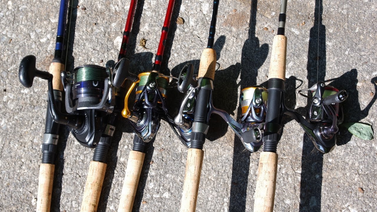 3 Daiwa Spinning Combos for perch fishing for under $100!