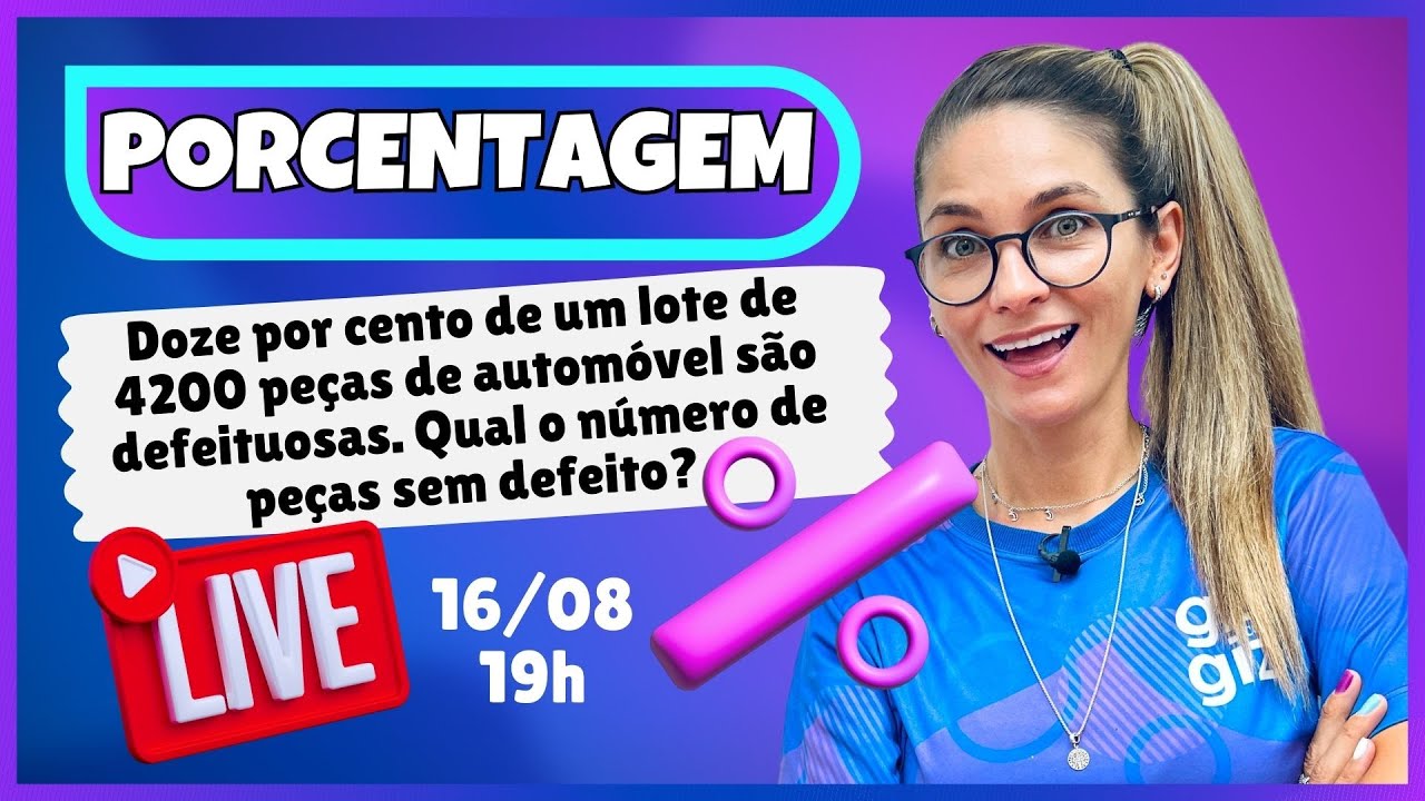 PORCENTAGEM - LIVE 