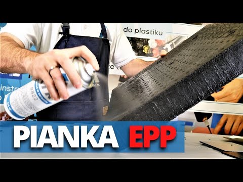 Klej do pianki polietylenowej i epp ATK U-850 wideo
