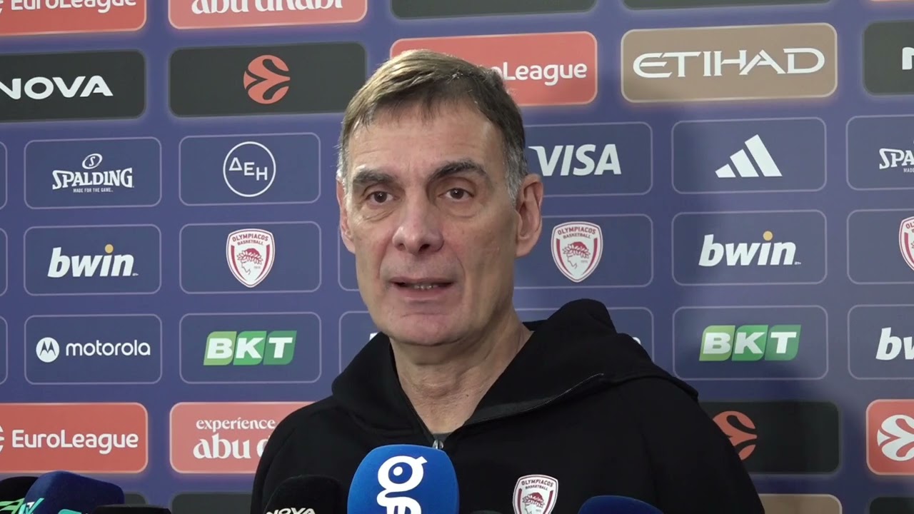 Μπαρτζώκας: «Κάθε παιχνίδι έχει τη δική του ιδιαίτερότητα και σημασία»