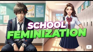 School Feminization   TG TF Crossdressing Story