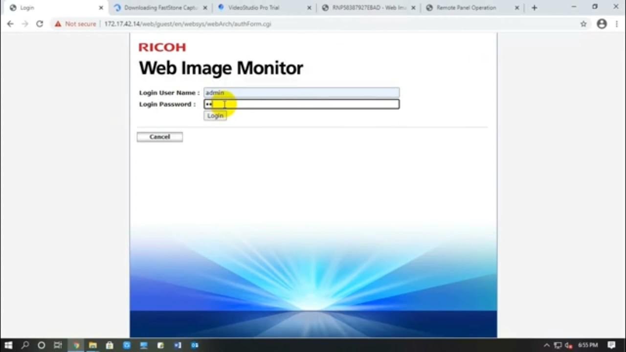 Back up and Restore Scan to Pc Address Book in Ricoh YouTube