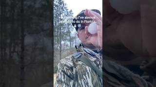 I Made A Snow Ball In Florida