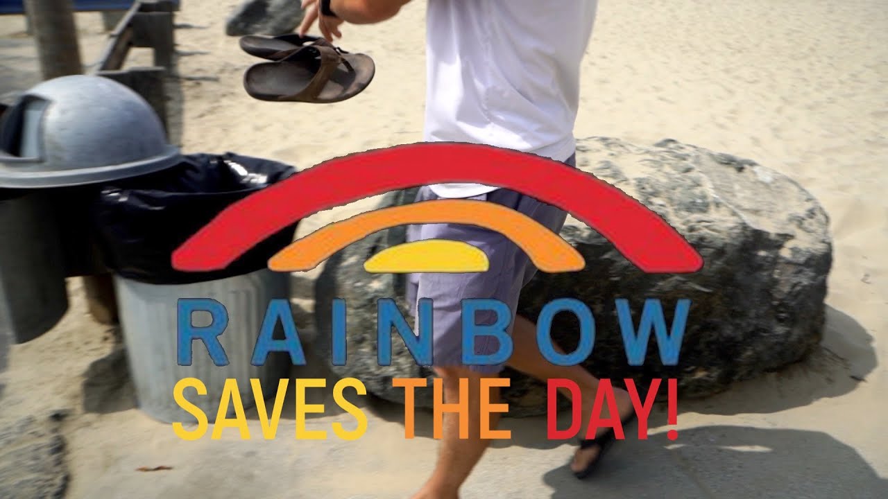 Why Rainbow Sandals are the Best? They Save the Day! YouTube