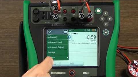 Beamex MC6   how to calibrate and trim a Foundation Fieldbus transmitter