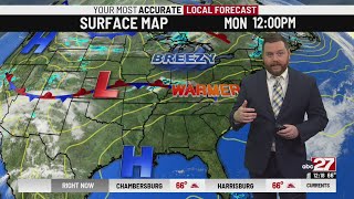 Dan's Monday Midday Forecast