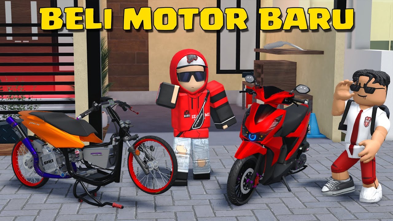 KITA BELI MOTOR DRAG LANGKAH KENCENG BANGET DI ROBLOX