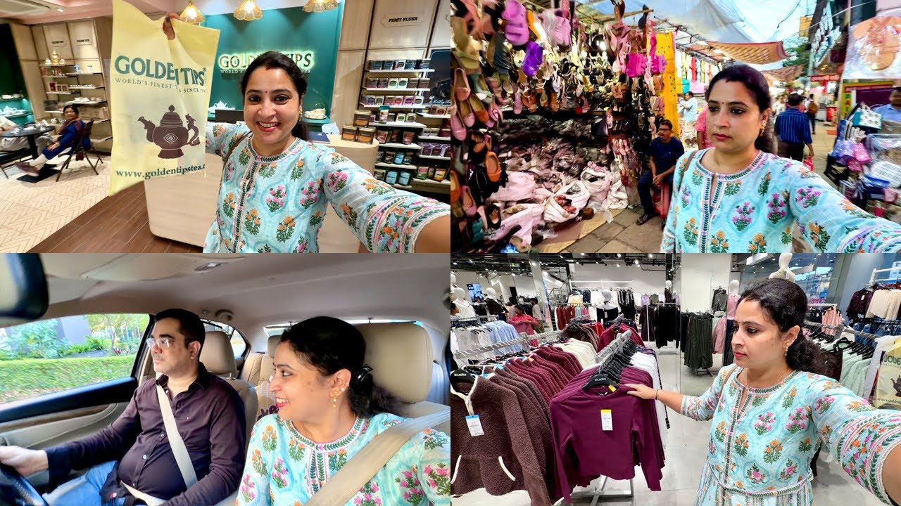 Darjeeling er Golden Tips Store Ekhon Kolkata ye || Shopping From ZUDIO & Golden Tips