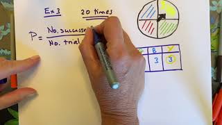 Theoretical and Experimental Probability: Examples 2,3 and 4