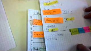 IS3 Mobile Calendar Paper Prototype