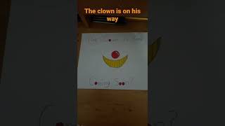 The clown is almost here#spooky #art #creative #show #clown #spooky #red #indie #shorts #subscribe
