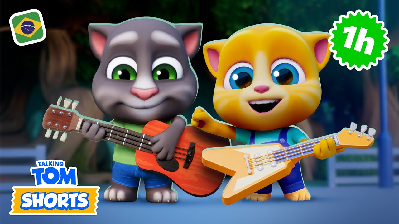 MEGAMARATONA da Temporada 3 | Talking Tom Curtas | Coletânea de Animações