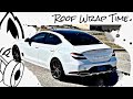 1824 genesis g70 antenna removal  roof wrap