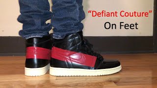 Air Jordan 1 High OG Defiant Couture On 