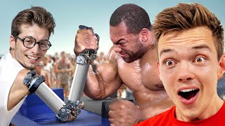 Nerd Builds an Arm To Beat Pro Arm Wrestlers