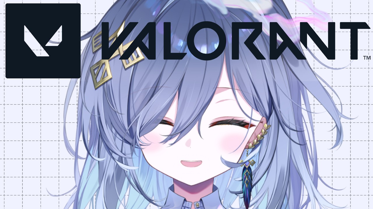 【VALORANT】まずはプラチナ行きたい！【REJECT/鴉羽そら】