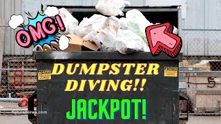 IMPRESSIVE DUMPSTER DIVING  INSANE FINDS!   HOW IS THIS POSSIBLE