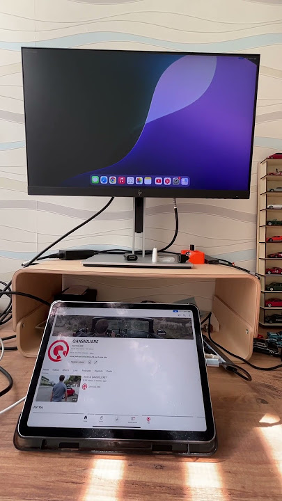 What will happen if we connect a display to the iPad Air with iPadOS 18.5? #apple #ipad