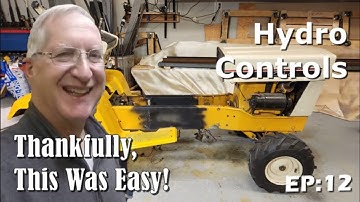 Cub Cadet Forklift Build, EP:12 Hydro Speed Control Setup
