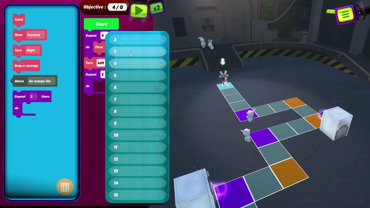 Ubisoft Rabbids Coding Level Design Challenge 2021