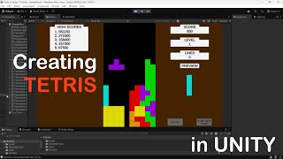 Creating Tetris in Unity — Part 1: Visual Setup