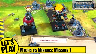 MECHS vs MINIONS  |  Mission 1 - Operation Short Fuse  |  Solo Playthrough  |  Riot Games