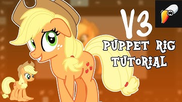 V3 MLP Puppet Rigging TUTORIAL | ToonSquid Animation Tutorial