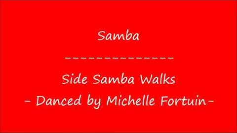 6  Side Samba Walks