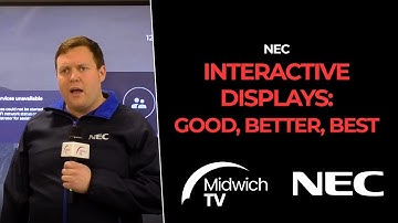 NEC interactive displays: Good, Better, Best