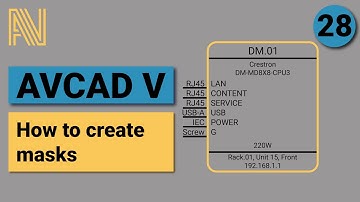 AVCAD V - AVCAD for Microsoft Visio - How to create masks
