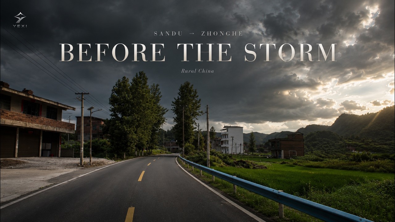 View from Rural China Before the Storm