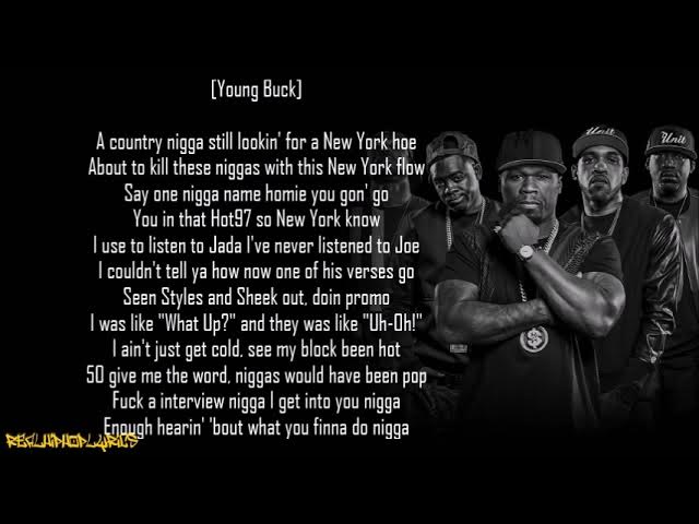 G-Unit - 300 Shots ft. M.O.P., Mobb Deep & Ma$e (Lyrics)