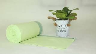 100% Compostable Drawstring Garbage bags trash bags