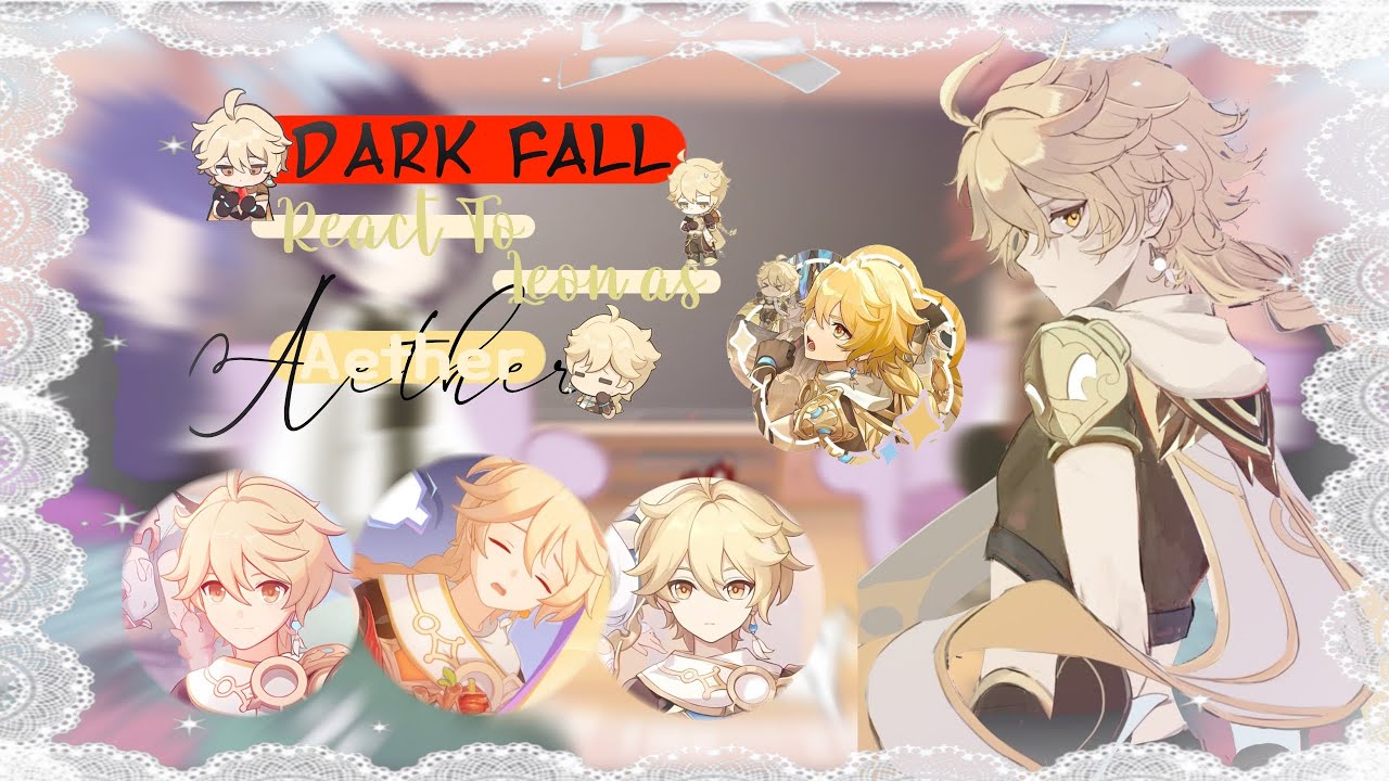 |~| Dark Fall react to Leon as Aether |~| Short |~| Cringe 💔 |~| 2x speed |~|