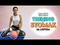 Kućni trening od 11 minuta za snažan STOMAK, vežbe za žene 40 plus (sa loptom)