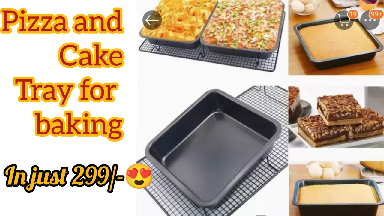 DARAZ PRODUCTS UNBOXING PART7 Pizza or Cake Tray for baking Review