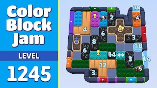 Color Block Jam Level 1245 1246 Every Puzzle Solved