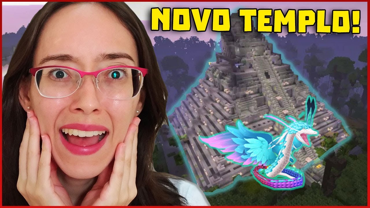 Revelando o TEMPLO do novo deus COBRA EMPLUMADO no Mini World!