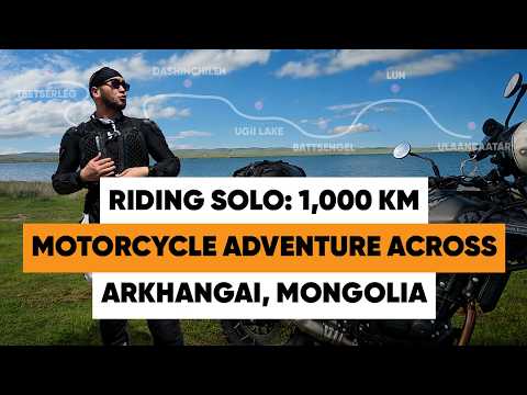 Solo Moto Trip: 1,000 KM Across Arkhangai Mongolia