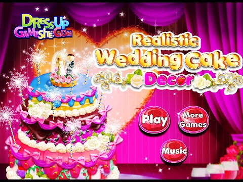 Realistic Wedding  Cake  Decor  Fun Online  Design Games  for 