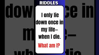 HARD RIDDLES: Can You answer the question riddleswithanswers shorts