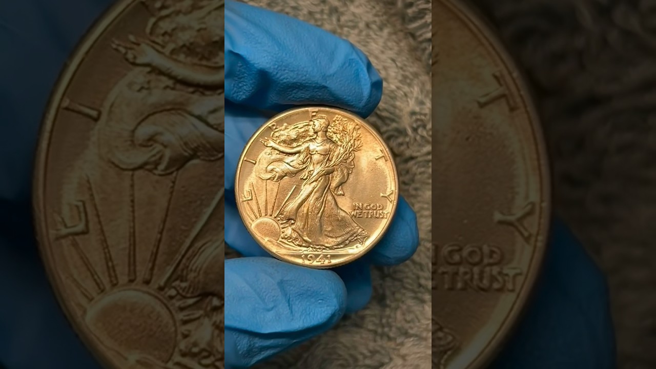 Mintstate 1941 - P Walking Liberty Half Dollar‼️🤯