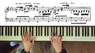 St Matthew Passion: 59 - 60. Ach Golgatha - Sehet, Jesus Hat Die Hand (Piano Transcription)