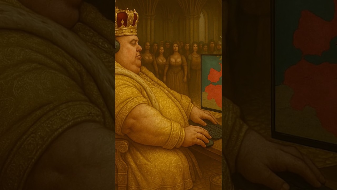 What ChatGPT thinks a CK3 player looks like… 