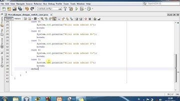 Java Tutorial - Belajar Switch Case Dalam Java Mudah