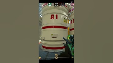 NUKE CLUTCH PRESSURE 😱 | SUBSCRIBE for More Bangers! #cs2 #csgo #counterstrikefacts #gaming #games