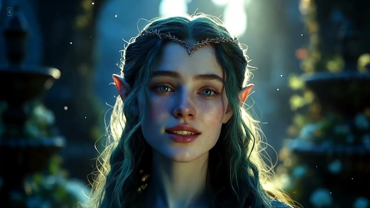 Lake of the Elf Princess 🌿 A Medieval Fantasy Song with Calm Female Vocals